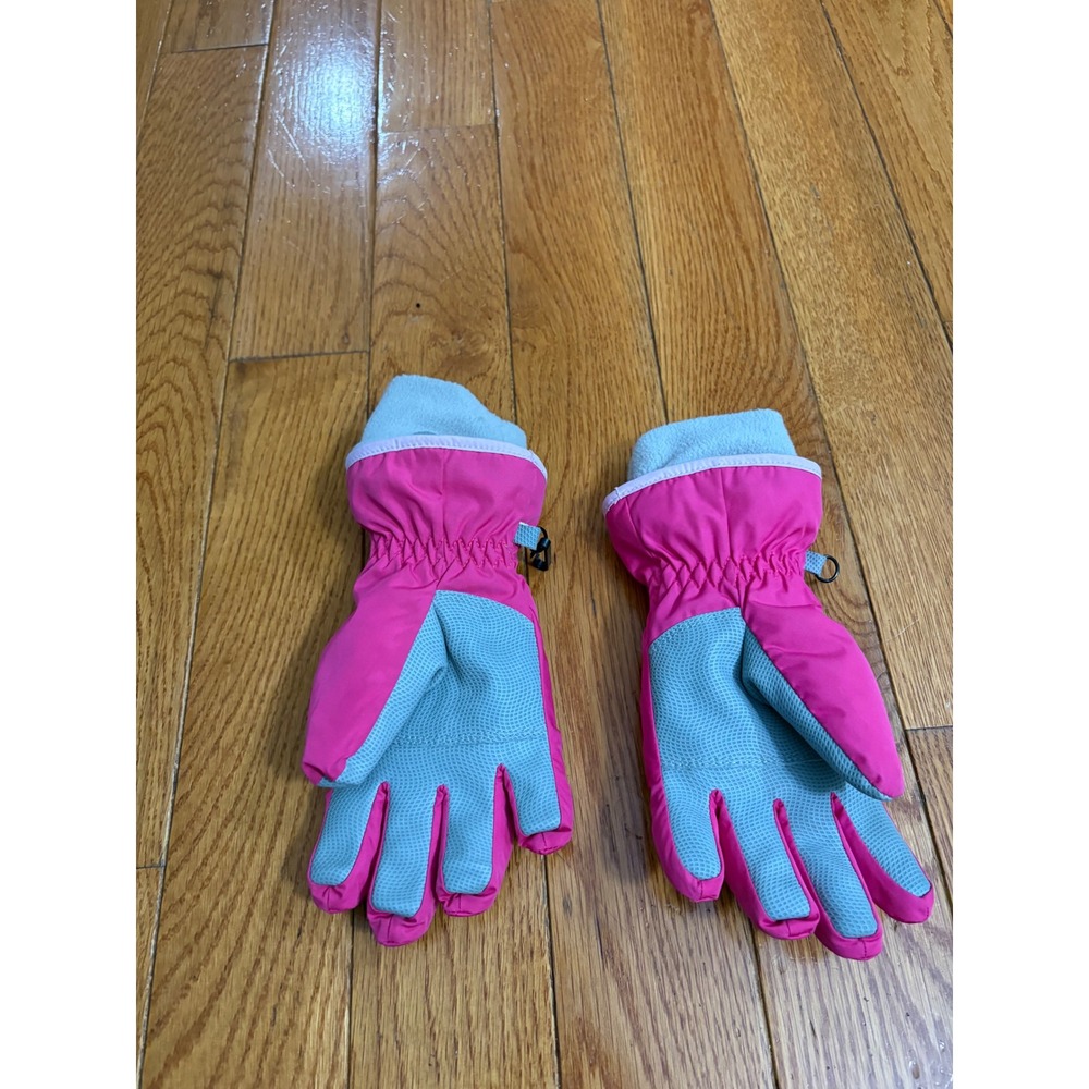 Hotfingers Kids Pink White Insulated Winter Snow Gloves HF-9104